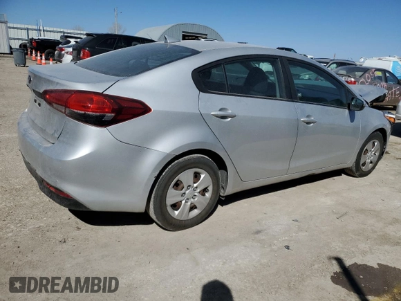 2018 Kia Forte LX with VIN 3KPFL4A75JE197065, listed as a Copart auction lot 48879725 with 95,607 mi miles and Salvage Title. Bid and sale history available at carsss.com. Image 3.