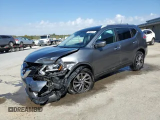2016 Nissan Rogue SV z VIN 5N1AT2MV6GC790101, wystawiony jako Copart lot #75845724 z przebiegiem 136 780 mil mil oraz Szkoda całkowita • Salvage title. Historia ofert i sprzedaży dostępna na DreamBid. Obrazek 1.