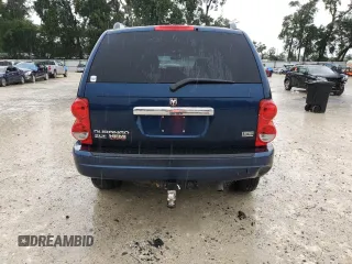 2005 Dodge Durango SLT with VIN 1D4HD48D35F513787, listed as a Copart auction lot 65563335 with 276,897 mi miles and Salvage title. Bid and sale history available at DreamBid. Image 6.