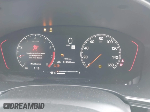 2024 Honda Civic Si z VIN 2HGFE1E55RH474414, wystawiony jako IAAI lot #41261018 z przebiegiem 14 002 mil mil oraz . Historia ofert i sprzedaży dostępna na DreamBid. Obrazek 7.
