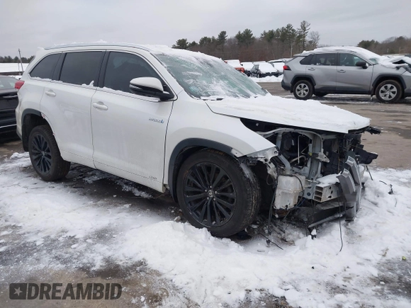 2018 Toyota Highlander Hybrid Limited с VIN 5TDDGRFH5JS043617, выставлен на аукционе IAAI как лот 41541783 с пробегом 91 038 миль миль и . История ставок и продаж доступна на DreamBid. Изображение 1.