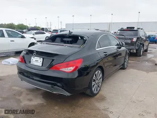 2017 Mercedes-Benz CLA with VIN WDDSJ4EBXHN413328, listed as a IAAI auction lot 41918396 with 101,043 mi miles. Bid and sale history available at carsss.com. Image 4.
