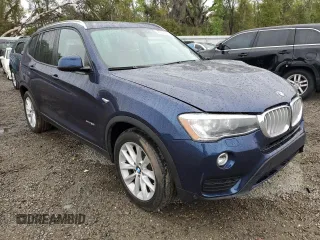 2016 BMW X3 sDrive28i with VIN 5UXWZ7C51G0T42789, listed as a Copart auction lot 48035665 with 96,792 mi miles and Salvage Title. Bid and sale history available at DreamBid. Image 4.