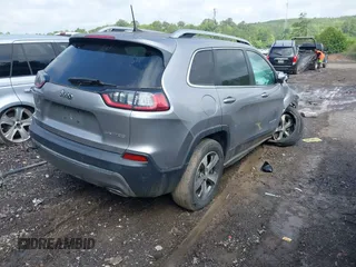 2021 Jeep Cherokee Limited with VIN 1C4PJMDX3MD181300, listed as a IAAI auction lot 42185700 with 62,146 mi miles and . Bid and sale history available at DreamBid. Image 4.