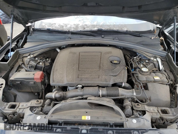 2020 Jaguar F-Pace 25t Prestige with VIN SADCK2FX0LA647878, listed as a Copart auction lot 81964404 with 46,720 mi miles and Salvage title. Bid and sale history available at DreamBid. Image 12.