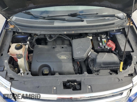 2014 Ford Edge SEL with VIN 2FMDK3JC5EBA91581, listed as a Copart auction lot 46367775 with 155,734 mi miles and Salvage Title. Bid and sale history available at carsss.com. Image 12.