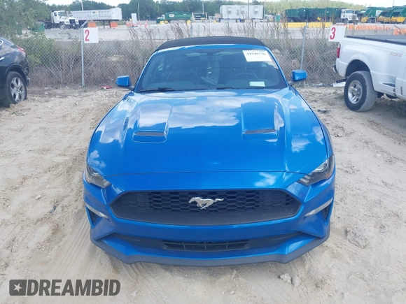 2020 Ford Mustang EcoBoost with VIN 1FATP8UH9L5134364, listed as a IAAI auction lot 41948736 with 104,298 mi miles. Bid and sale history available at carsss.com. Image 12.