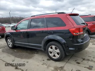 2013 Dodge Journey SE with VIN 3C4PDCAB3DT723547, listed as a Copart auction lot 48140495 with 159,979 mi miles and Salvage title. Bid and sale history available at DreamBid. Image 2.