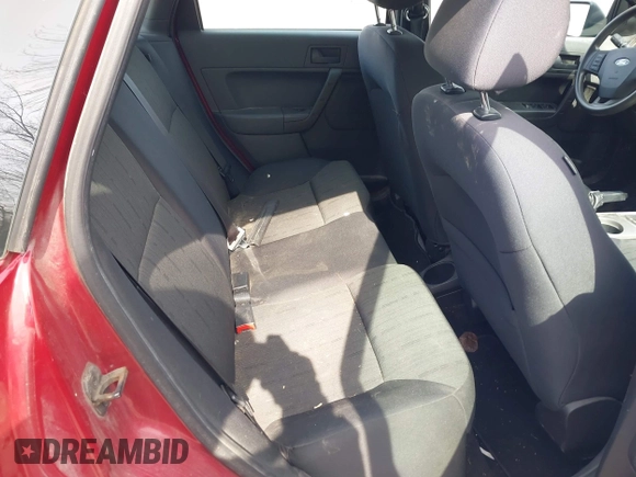 2011 Ford Focus SE with VIN 1FAHP3FN0BW139862, listed as a IAAI auction lot 41906585 with 56,774 mi miles. Bid and sale history available at carsss.com. Image 8.