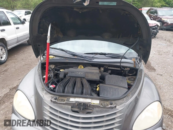 2001 Chrysler PT Cruiser with VIN 3C8FY4BB41T310213, listed as a IAAI auction lot 42070002 with 116,557 mi miles. Bid and sale history available at carsss.com. Image 9.