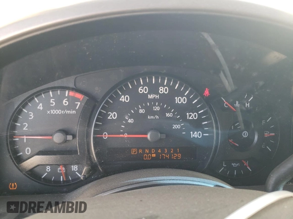 2004 Nissan Titan SE with VIN 1N6AA06AX4N506104, listed as a Copart auction lot 76545534 with 174,129 mi miles and Salvage Title. Bid and sale history available at carsss.com. Image 9.
