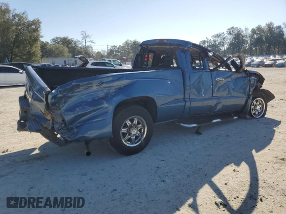 2005 Dodge Dakota ST with VIN 1D7HE22K75S330069, listed as a Copart auction lot 44883235 with 227,522 mi miles and Non Repairable. Bid and sale history available at DreamBid. Image 3.