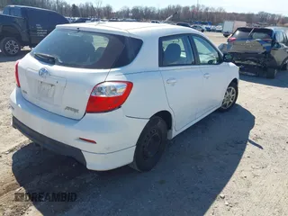 2010 Toyota Matrix with VIN 2T1KU4EE2AC348334, listed as a IAAI auction lot 41806058 with 230,549 mi miles. Bid and sale history available at carsss.com. Image 4.
