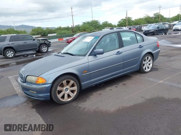 1999 BMW 3 Series 323i with VIN WBAAM3332XCA80930, listed as a IAAI auction lot 41827318 with 93,055 mi miles. Bid and sale history available at carsss.com. Image 2.