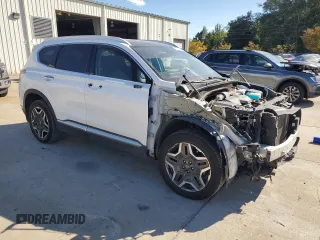 2021 Hyundai Santa Fe Hybrid SEL Premium with VIN KM8S3DA16MU010198, listed as a Copart auction lot 75877724 with 89,429 mi miles and Salvage Title. Bid and sale history available at carsss.com. Image 4.
