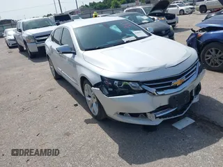 2019 Chevrolet Impala Premier with VIN 1G1105S32KU118077, listed as a IAAI auction lot 42604572 with 105,851 mi miles and . Bid and sale history available at DreamBid. Image 1.