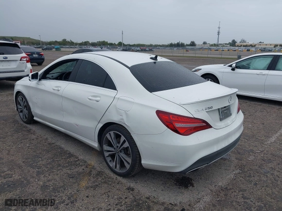 2019 Mercedes-Benz CLA with VIN WDDSJ4EB8KN749874, listed as a IAAI auction lot 41653051 with 56,286 mi miles. Bid and sale history available at carsss.com. Image 3.