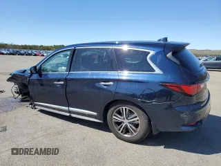 2019 Infiniti QX60 Pure with VIN 5N1DL0MM1KC505094, listed as a Copart auction lot 51243615 with 42,850 mi miles and Salvage title. Bid and sale history available at DreamBid. Image 2.