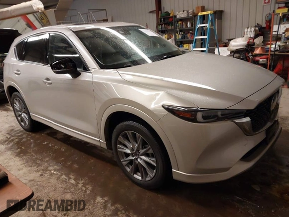 2024 Mazda CX-5 2.5 S Premium Package with VIN JM3KFBDL2R0431998, listed as a IAAI auction lot 41690216 with 14,037 mi miles. Bid and sale history available at carsss.com. Image 1.