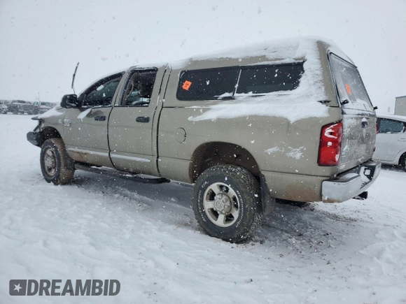 2009 Dodge Ram 2500 SLT with VIN 3D7KS28L59G536339, listed as a Copart auction lot 87849015 with 160,007 mi miles and Salvage Title. Bid and sale history available at carsss.com. Image 2.