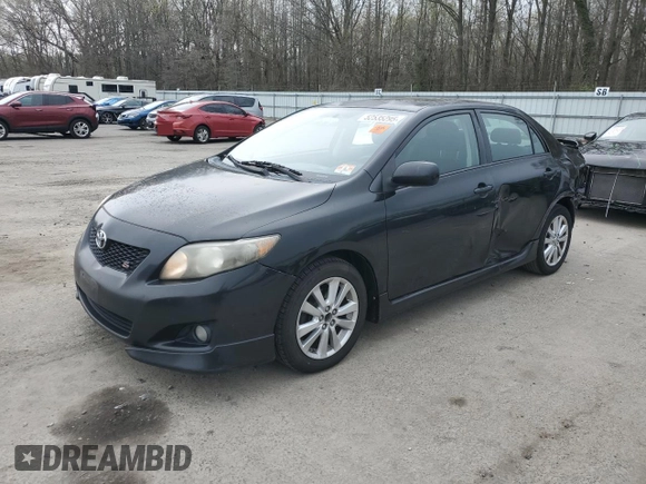 2010 Toyota Corolla with VIN 2T1BU4EE5AC251886, listed as a Copart auction lot 52535295 with 214,074 mi miles and Salvage Title. Bid and sale history available at carsss.com. Image 1.