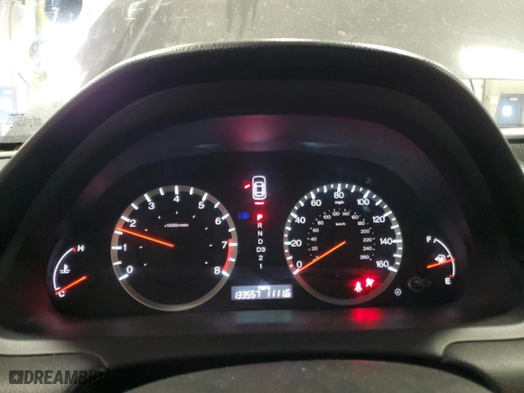 2011 Honda Accord Sdn LX with VIN 1HGCP2F32BA019668, listed as a Copart auction lot 42356165 with 133,557 mi miles and Salvage Title. Bid and sale history available at carsss.com. Image 9.