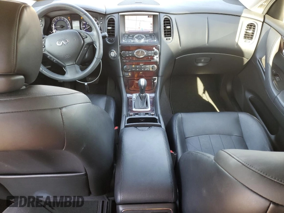 2014 Infiniti QX50 Journey z VIN JN1BJ0HR1EM191374, wystawiony jako Copart lot #58442785 z przebiegiem 93 444 mil mil oraz Szkoda całkowita • Salvage title. Historia ofert i sprzedaży dostępna na DreamBid. Obrazek 8.