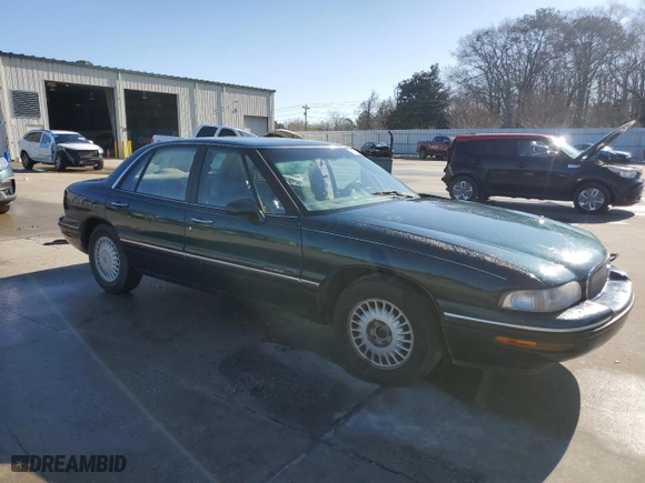 1999 Buick LeSabre Custom with VIN 1G4HP52K4XH472526, listed as a Copart auction lot 48579385 with 333,390 mi miles and Salvage Title. Bid and sale history available at carsss.com. Image 4.