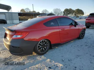 2013 Honda Civic Cpe LX with VIN 2HGFG3B53DH503816, listed as a Copart auction lot 41420615 with 107,791 mi miles and Salvage Title. Bid and sale history available at carsss.com. Image 3.