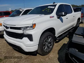 2023 Chevrolet Silverado 1500 RST with VIN 3GCUDEE82PG321576, listed as a Copart auction lot 73827384 with 2,941 mi miles and Non Repairable. Bid and sale history available at carsss.com. Image 1.