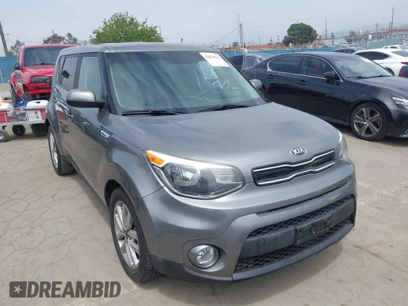 2018 Kia Soul + with VIN KNDJP3A5XJ7595332, listed as a IAAI auction lot 42024222 with 100,163 mi miles and . Bid and sale history available at DreamBid. Image 1.