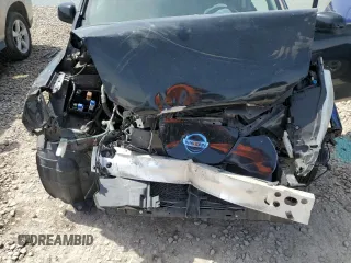 2013 Nissan LEAF S with VIN 1N4AZ0CP2DC417889, listed as a Copart auction lot 52204745 with 0 mi miles and Salvage Title. Bid and sale history available at carsss.com. Image 11.