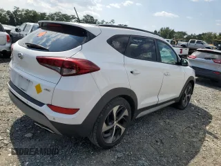 2017 Hyundai Tucson Value with VIN KM8J3CA25HU575174, listed as a Copart auction lot 69188484 with 112,187 mi miles and Salvage Title. Bid and sale history available at carsss.com. Image 3.