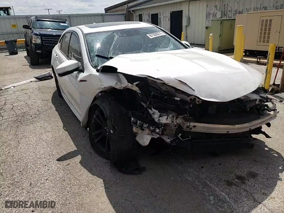 2018 Acura TLX w/A-SPEC Pkg with VIN 19UUB2F63JA003507, listed as a Copart auction lot 67358274 with 0 mi miles and Salvage Title. Bid and sale history available at carsss.com. Image 10.