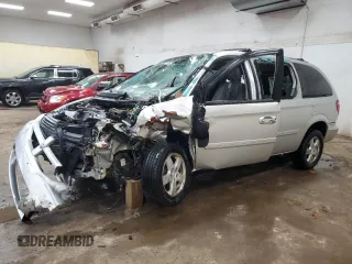 2007 Dodge Grand Caravan SXT with VIN 2D4GP44L87R313709, listed as a Copart auction lot 84143574 with Not Provided miles and Clean Title. Bid and sale history available at DreamBid. Image 1.