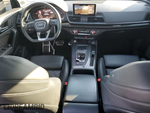 2018 Audi SQ5 Prestige with VIN WA1C4AFYXJ2245392, listed as a Copart auction lot 52140345 with 41,113 mi miles and Salvage Title. Bid and sale history available at carsss.com. Image 8.
