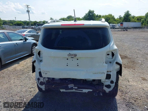 2017 Jeep Renegade Limited с VIN ZACCJBDB6HPF31940, выставлен на аукционе IAAI как лот 42705043 с пробегом 65 890 миль миль и . История ставок и продаж доступна на DreamBid. Изображение 17.