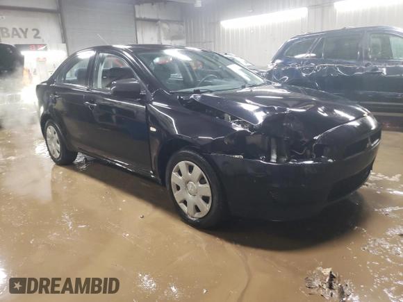 2009 Mitsubishi Lancer DE with VIN JA3AU16U29U015659, listed as a Copart auction lot 41506595 with 142,583 mi miles and Salvage Title. Bid and sale history available at carsss.com. Image 4.
