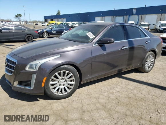 2014 Cadillac CTS Luxury AWD with VIN 1G6AX5S3XE0167903, listed as a Copart auction lot 53507035 with 119,179 mi miles and Clean Title. Bid and sale history available at DreamBid. Image 1.