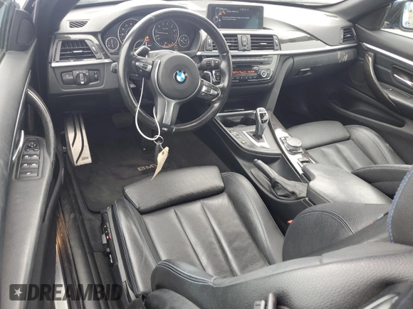 2015 BMW 4 Series 428i with VIN WBA3V7C54FP771931, listed as a Copart auction lot 53778755 with 51,411 mi miles and Salvage Title. Bid and sale history available at carsss.com. Image 8.