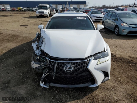 2016 Lexus GS 350 with VIN JTHCZ1BL6GA000412, listed as a Copart auction lot 49468185 with 103,564 mi miles and Clean Title. Bid and sale history available at carsss.com. Image 5.