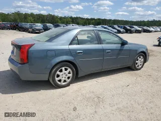 2005 Cadillac CTS with VIN 1G6DP567750220275, listed as a Copart auction lot 53442545 with 88,890 mi miles and Salvage Title. Bid and sale history available at carsss.com. Image 3.