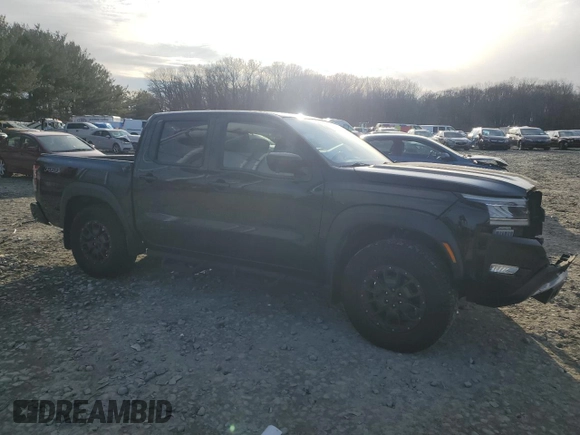 2022 Nissan Frontier Pro-4X z VIN 1N6ED1EK4NN686366, wystawiony jako Copart lot #46265815 z przebiegiem 50 753 mil mil oraz Szkoda całkowita • Salvage title. Historia ofert i sprzedaży dostępna na DreamBid. Obrazek 4.