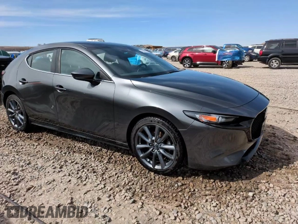 2019 Mazda 3 with VIN JM1BPBJM7K1140562, listed as a Copart auction lot 48569325 with 46,510 mi miles and Salvage title. Bid and sale history available at DreamBid. Image 13.