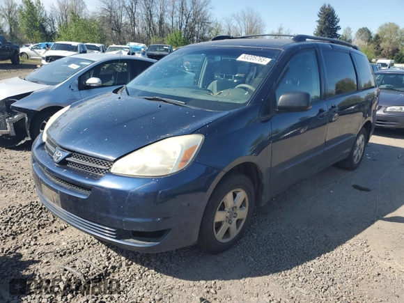 2005 Toyota Sienna CE with VIN 5TDZA23C85S386144, listed as a Copart auction lot 53205765 with 226,974 mi miles and Clean Title. Bid and sale history available at carsss.com. Image 1.