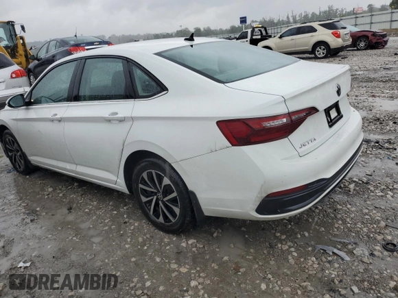 2023 Volkswagen Jetta S with VIN 3VW4M7BU4PM008220, listed as a Copart auction lot 73307764 with 58,386 mi miles and Salvage title. Bid and sale history available at DreamBid. Image 2.
