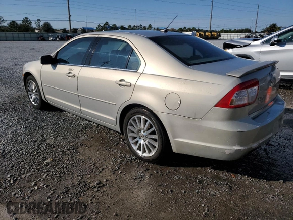 2009 Mercury Milan Premier with VIN 3MEHM02109R621523, listed as a Copart auction lot 88890495 with 263,050 mi miles and Salvage Title. Bid and sale history available at carsss.com. Image 2.