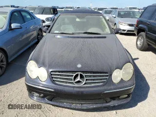 2005 Mercedes-Benz CLK 500 with VIN WDBTK75G65T040674, listed as a Copart auction lot 76109314 with Not Provided miles and Salvage Title. Bid and sale history available at DreamBid. Image 5.
