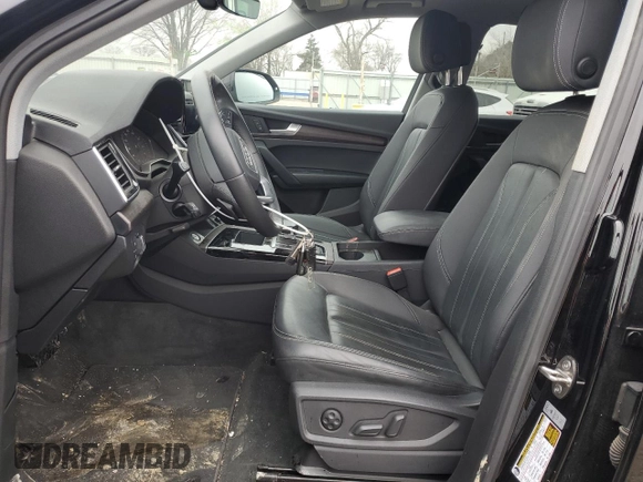 2023 Audi Q5 Premium with VIN WA1ABAFY7P2142288, listed as a Copart auction lot 43472395 with 23,227 mi miles and Salvage title. Bid and sale history available at DreamBid. Image 7.