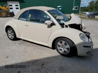 2007 Volkswagen Beetle with VIN 3VWRF31Y07M407560, listed as a Copart auction lot 67499934 with Not provided miles and Salvage title. Bid and sale history available at DreamBid. Image 4.